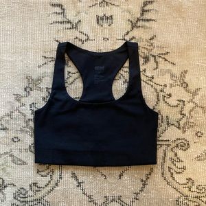 Girlfriend collective Paloma bra XS black